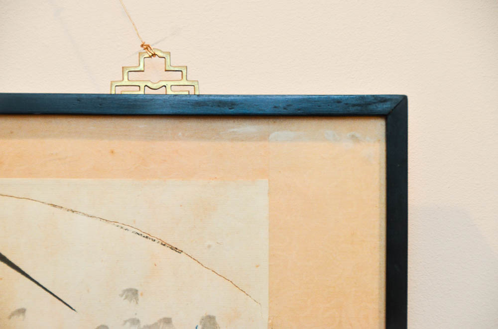 Framed Original Asian Watercolor