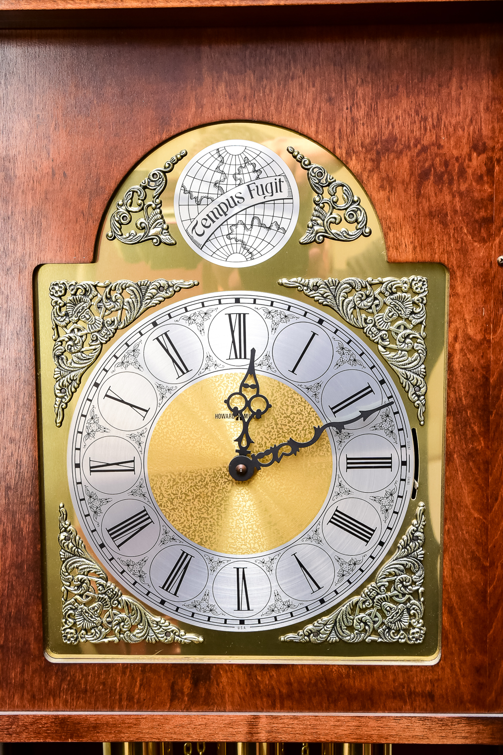 Howard Miller "Tempus Fugit" Grandfather Clock