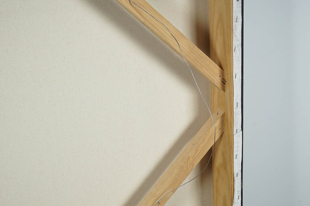 Large Acrylic on Canvas Signed by Bustamante