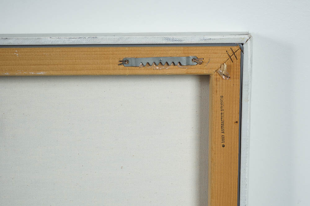 Textured Oil on Canvas Piece Signed by Ferrante