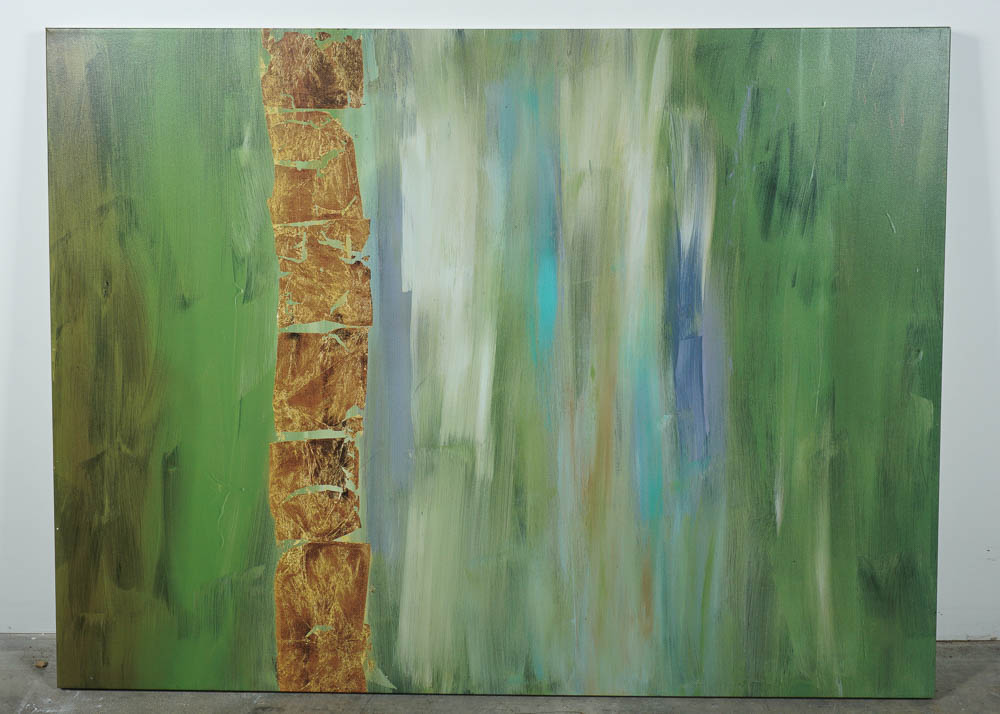 Abstract Giclée on Canvas