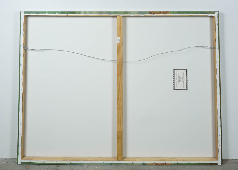 Abstract Giclée on Canvas