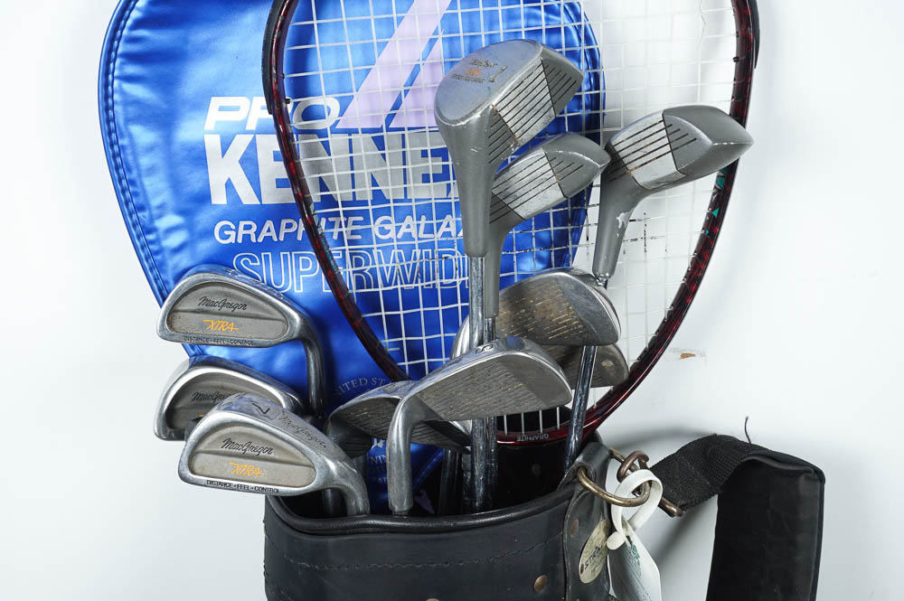 MacGregor Xtra Golf Club Set with Slotline Putter and Golf Bag