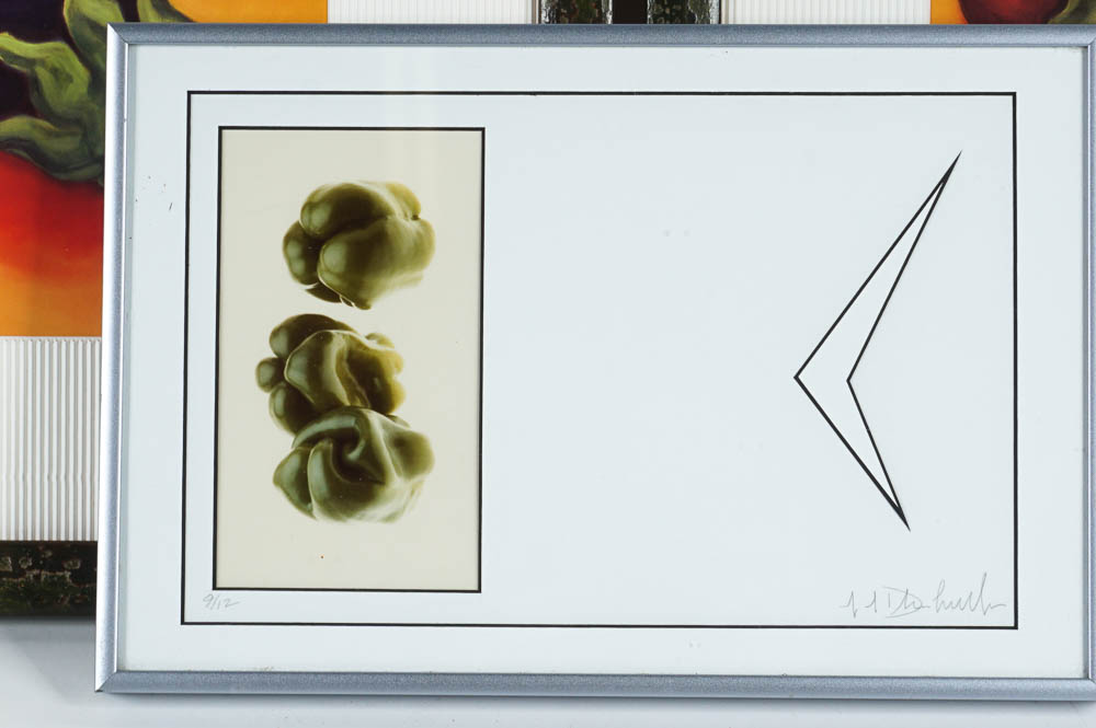 Vegetable Themed Wall Art Trio