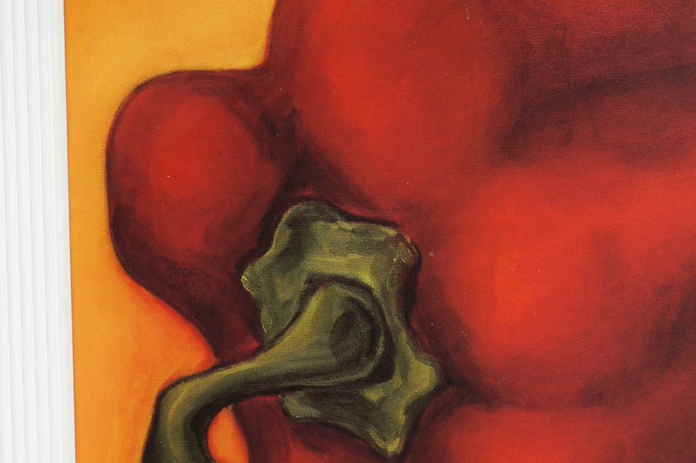 Vegetable Themed Wall Art Trio