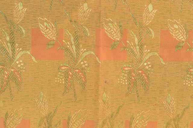 Vintage Embroidered Tablecloth with Long Fringe