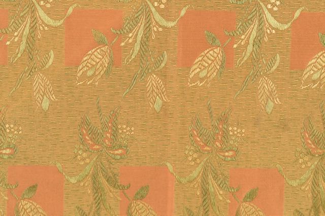 Vintage Embroidered Tablecloth with Long Fringe