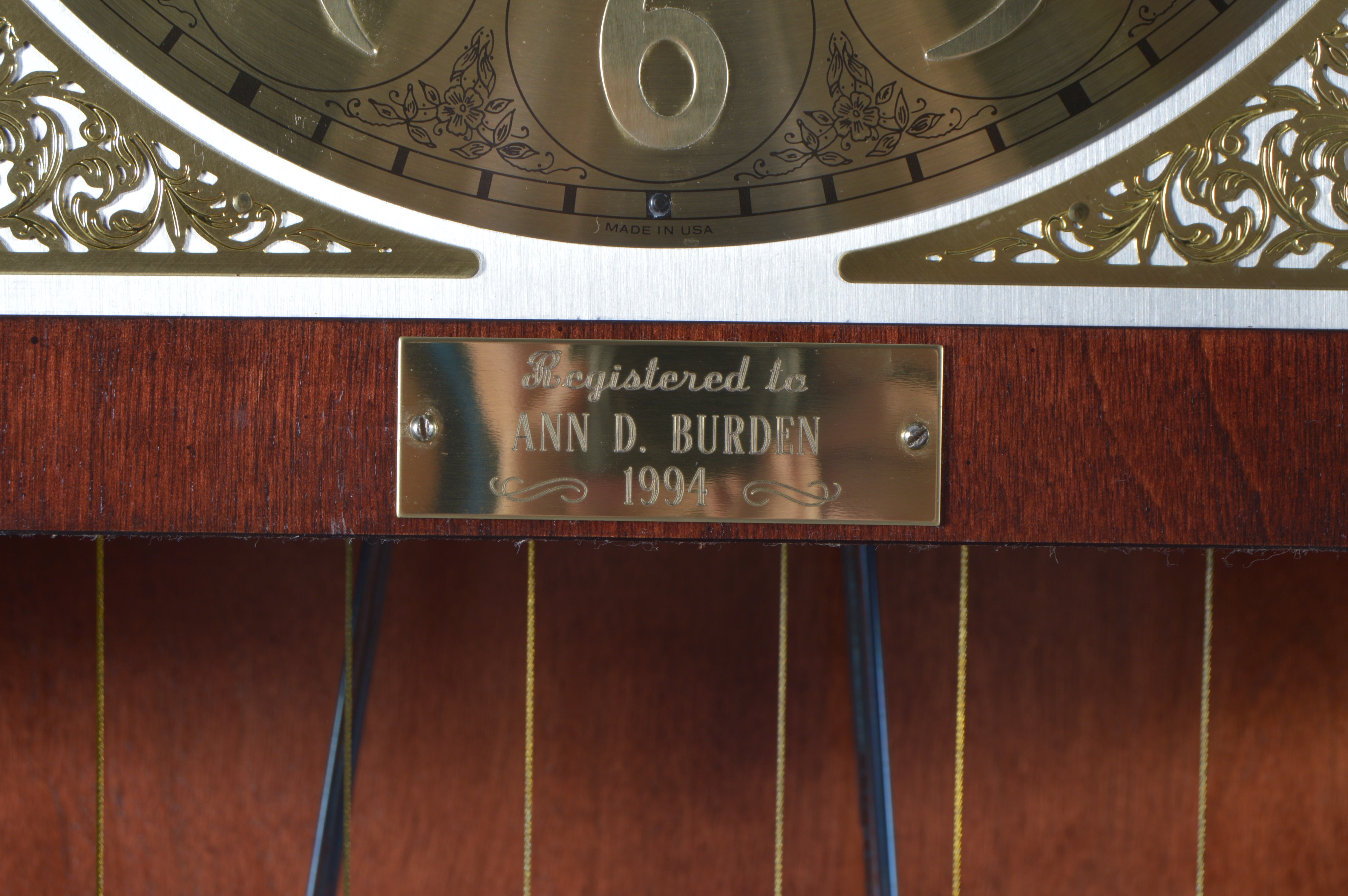 Sligh Grandfather Clock