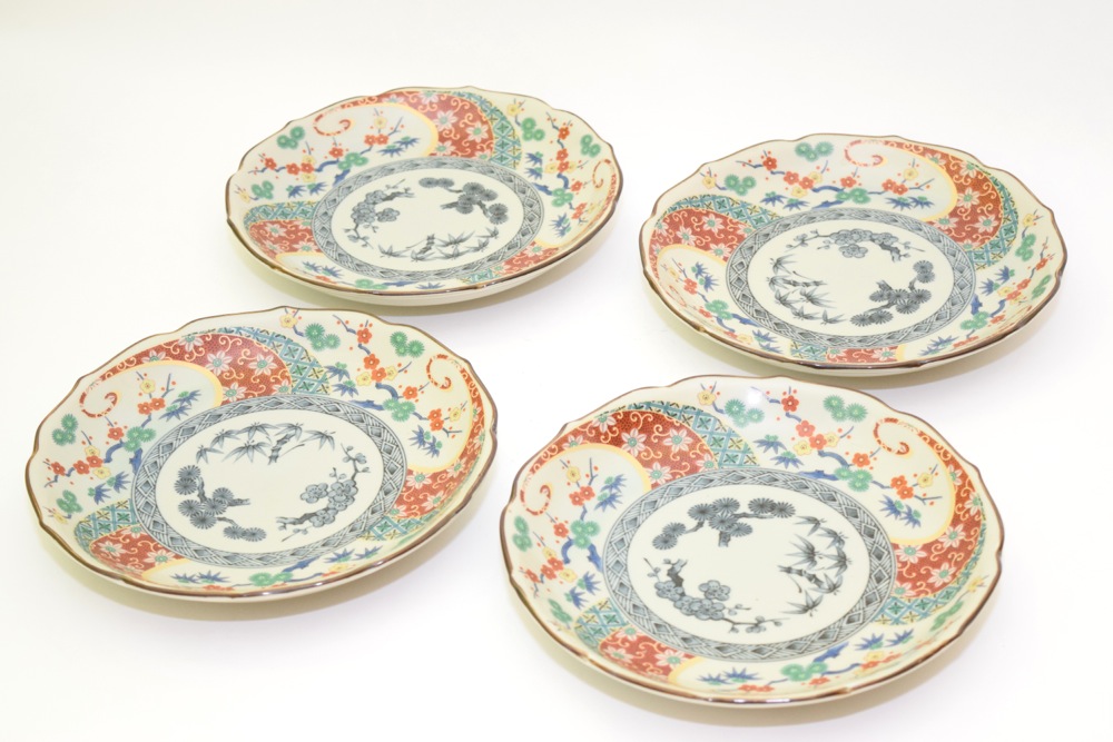 Four Asian Plates