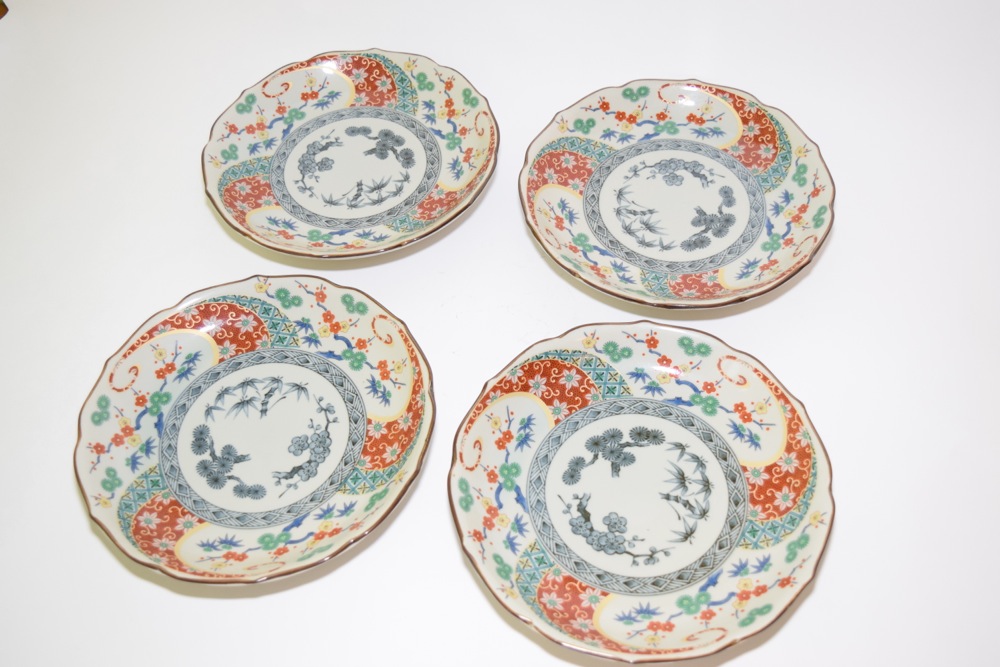 Four Asian Plates