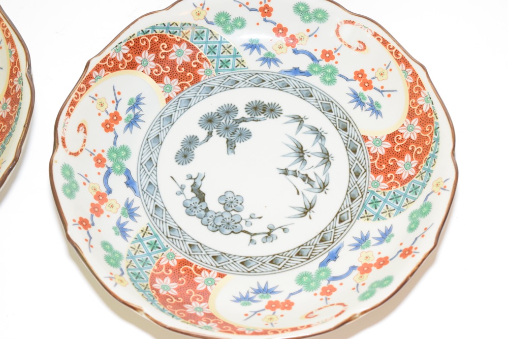 Four Asian Plates