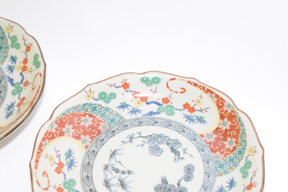Four Asian Plates