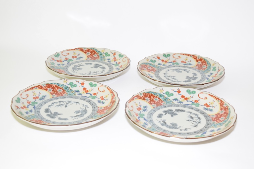 Four Asian Plates