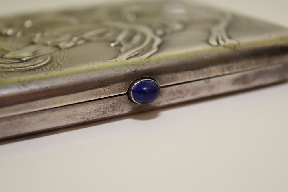 Antique Russian Silver Cigarette Case