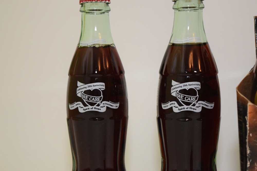 Collection of Coke Bottles