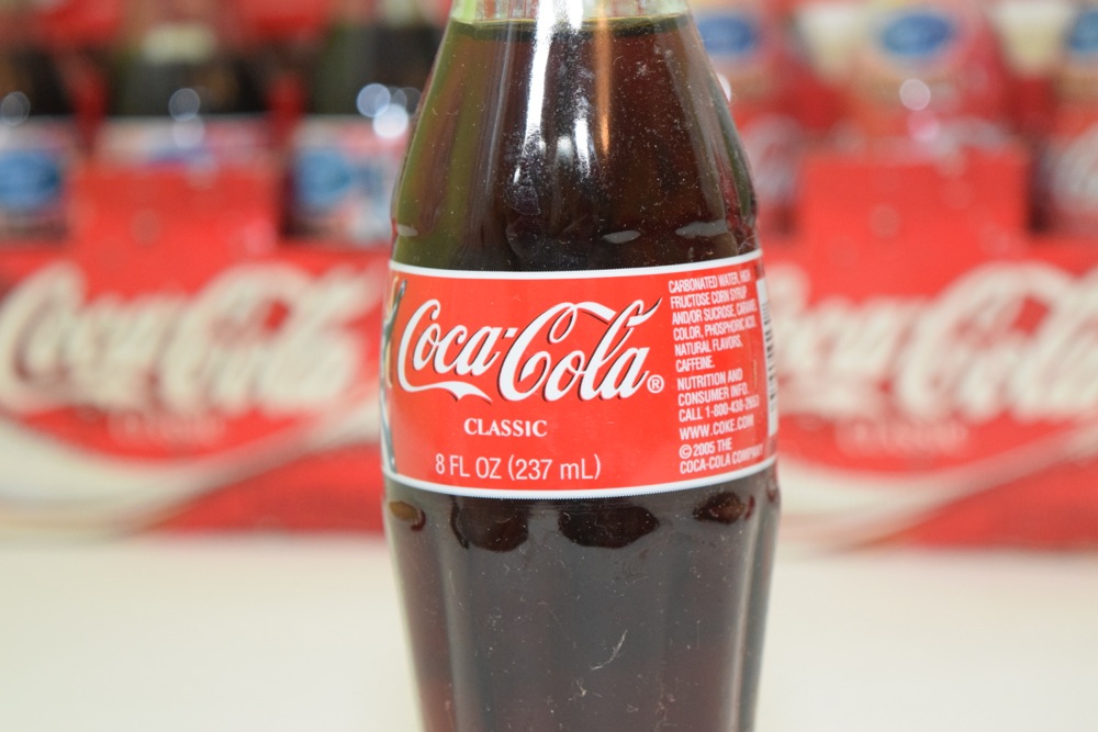 Collection of American Idol Coke Bottles