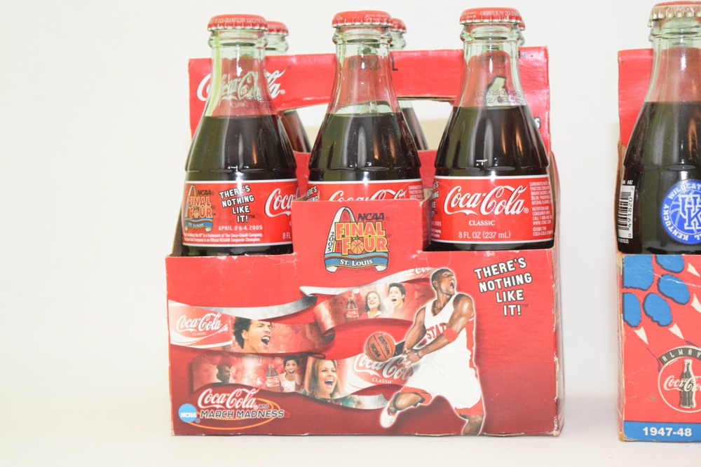 UK Basketball and Final Four St. Louis Coke Bottle Collection