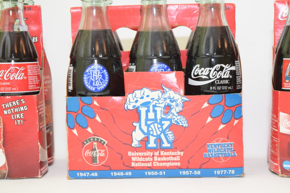 UK Basketball and Final Four St. Louis Coke Bottle Collection
