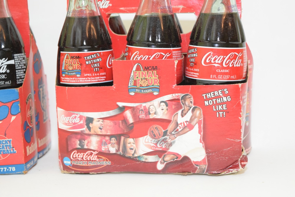 UK Basketball and Final Four St. Louis Coke Bottle Collection