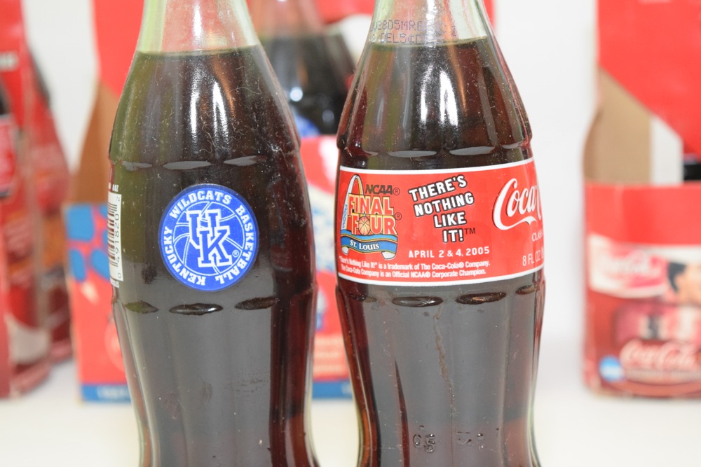 UK Basketball and Final Four St. Louis Coke Bottle Collection