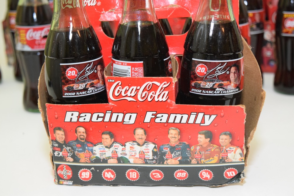 Nascar Themed Coke Bottle Collection