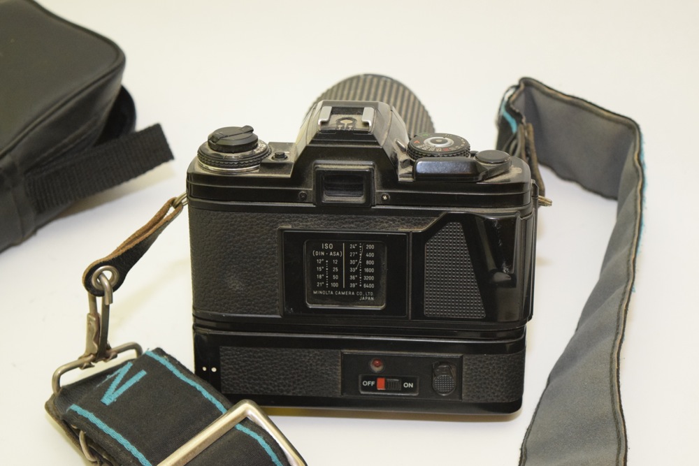 Minolta X-700 35mm Film Camera and Accessories