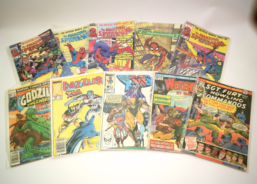 Collection of Comic Books