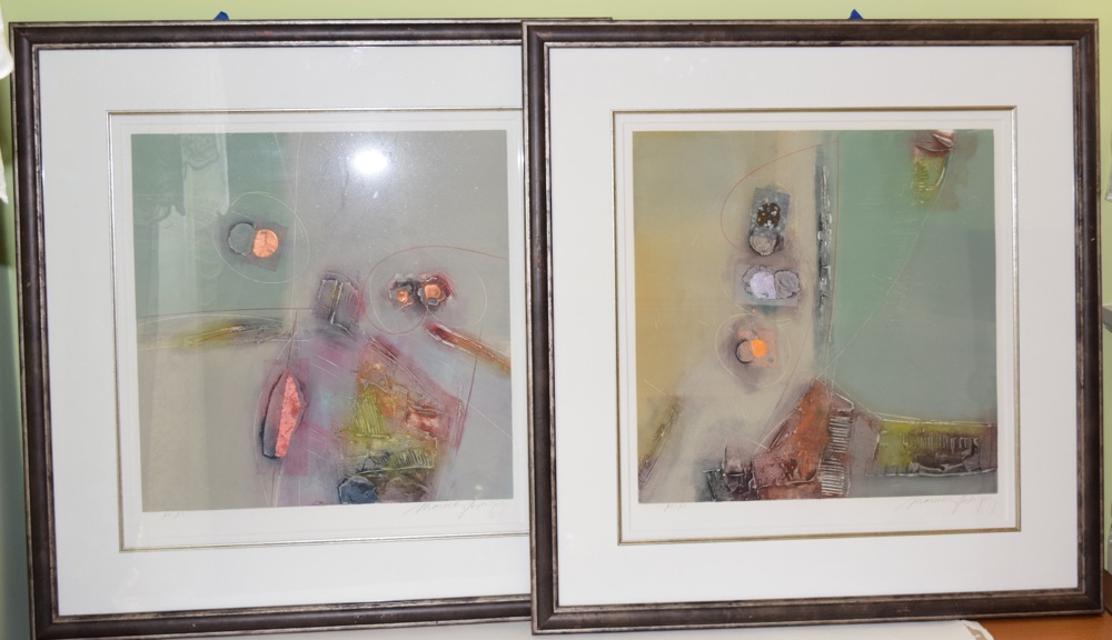 Pair of Original Paintings in Frame