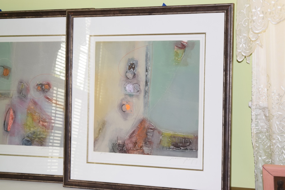 Pair of Original Paintings in Frame