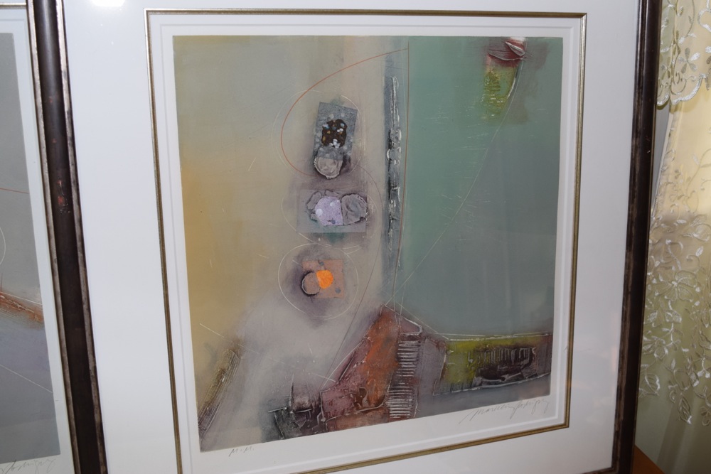 Pair of Original Paintings in Frame