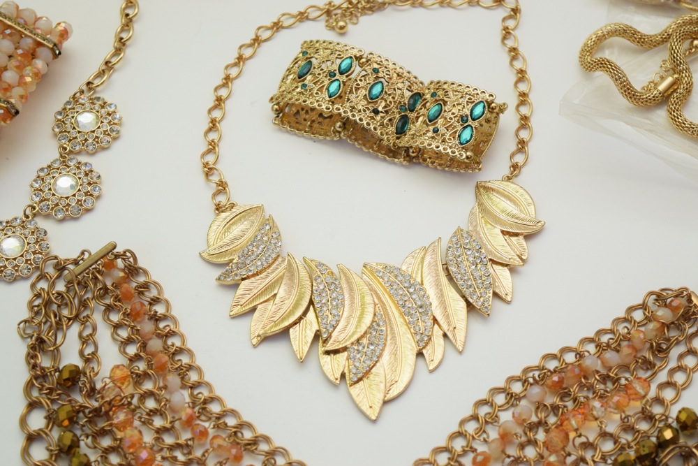 Gold Tone Costume Jewelry