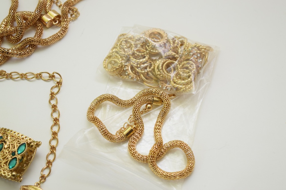 Gold Tone Costume Jewelry