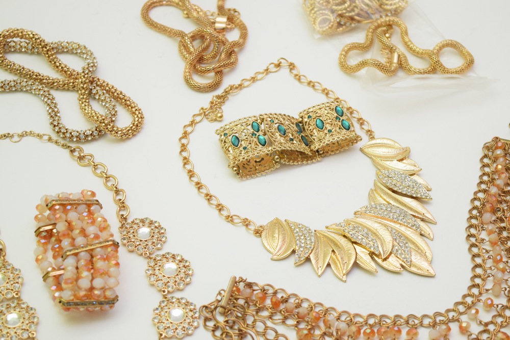 Gold Tone Costume Jewelry