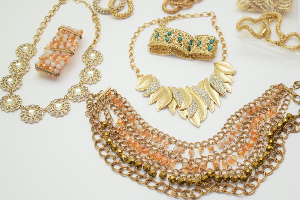 Gold Tone Costume Jewelry
