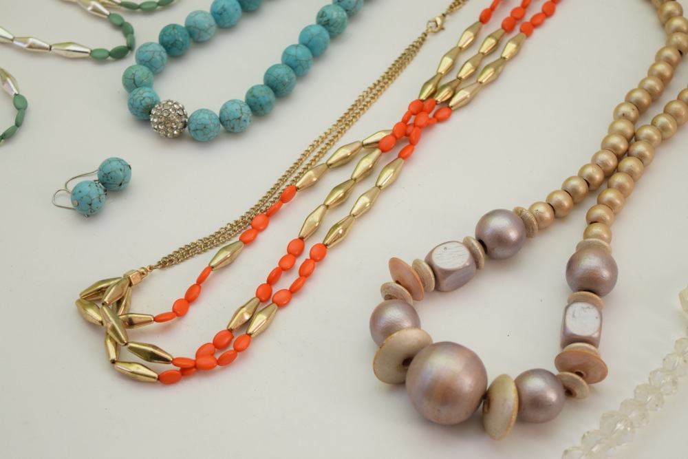 Collection of Beaded Costume Jewelry