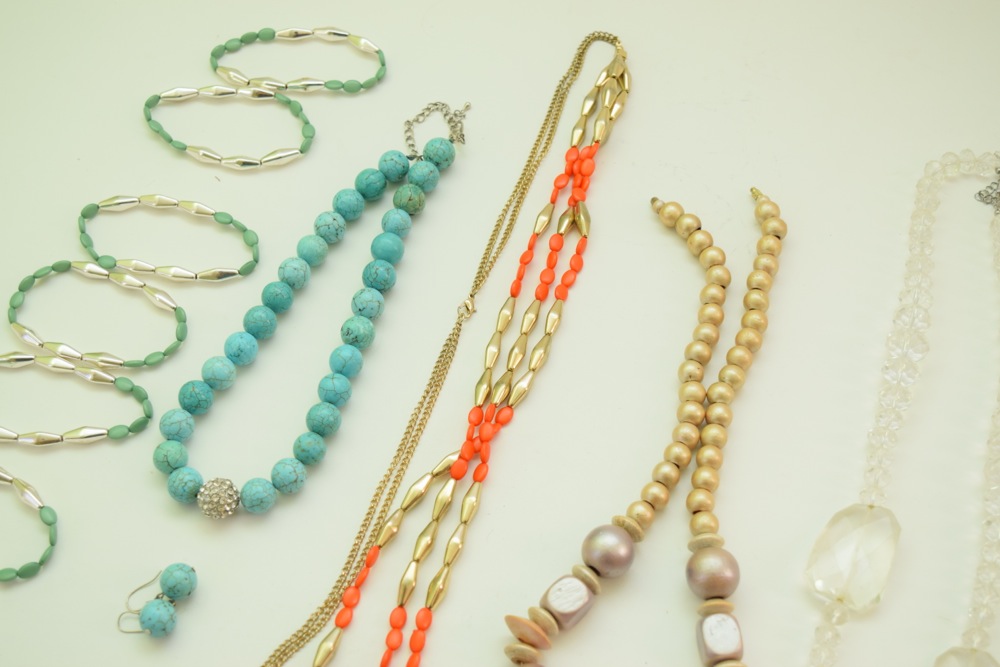 Collection of Beaded Costume Jewelry