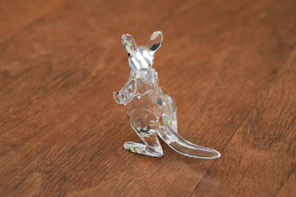 Pair of Swarovski Figurines, Including Kangaroo and Koala