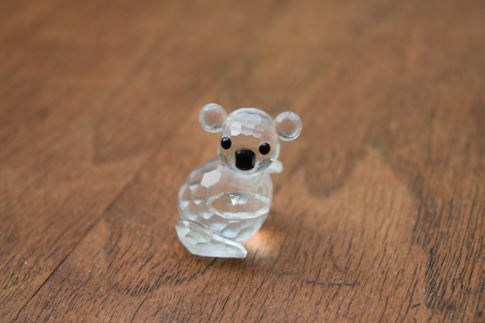Pair of Swarovski Figurines, Including Kangaroo and Koala