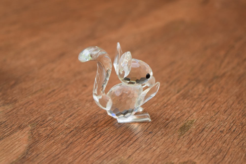 Swarovski Figurines, Including Fox, Squirrel and Mice