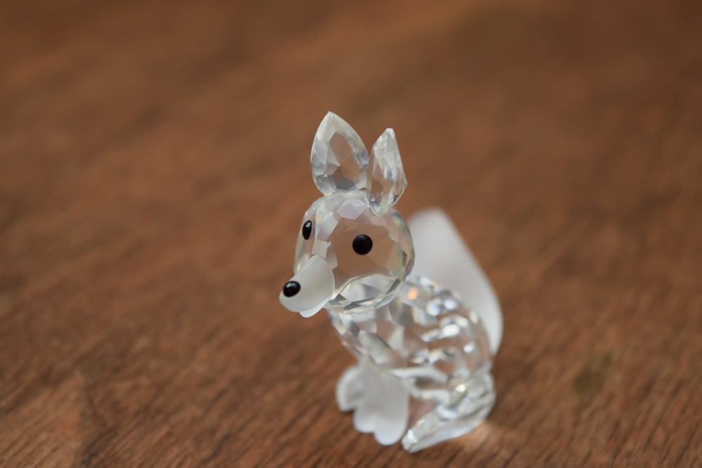 Swarovski Figurines, Including Fox, Squirrel and Mice
