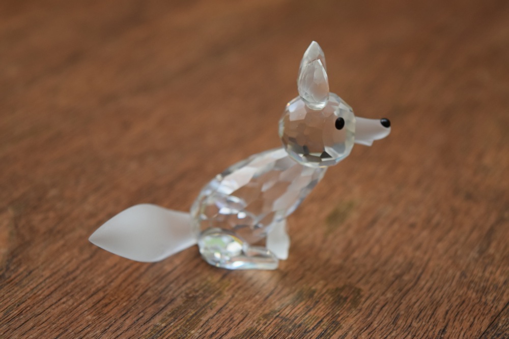 Swarovski Figurines, Including Fox, Squirrel and Mice