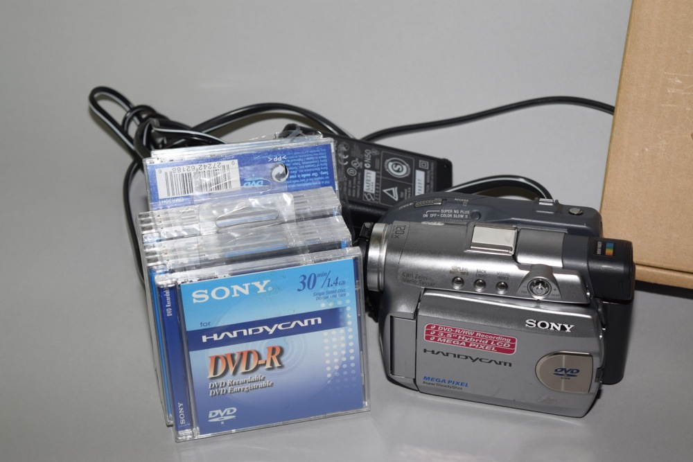 Amazon Kindle and Sony Handicam