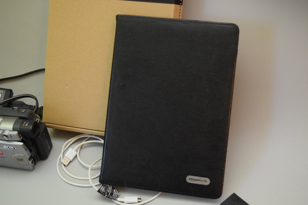 Amazon Kindle and Sony Handicam