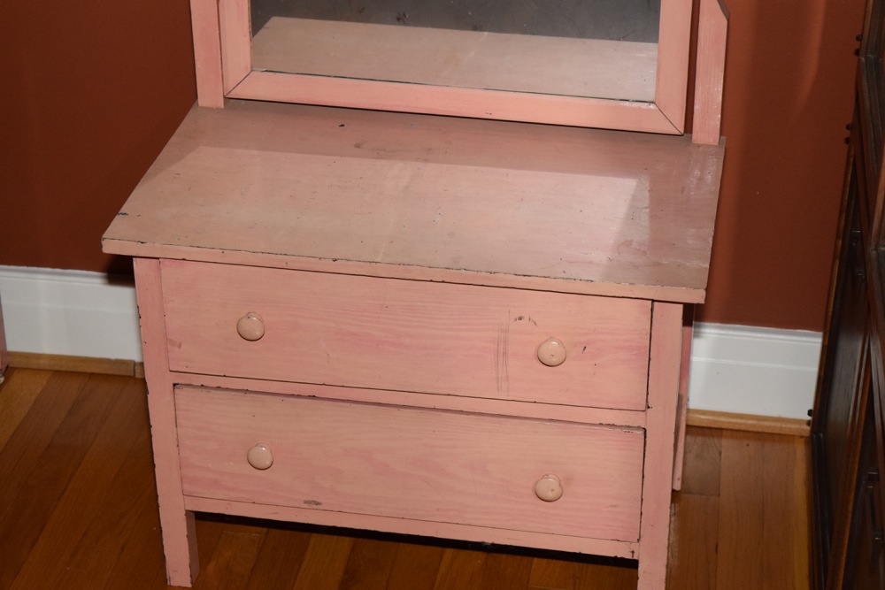 Set of Midcentury Handmade Doll Furniture