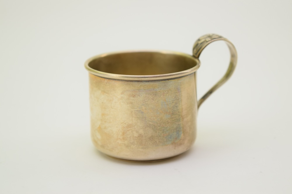 Frank M. Whiting Co. Sterling Baby Cup