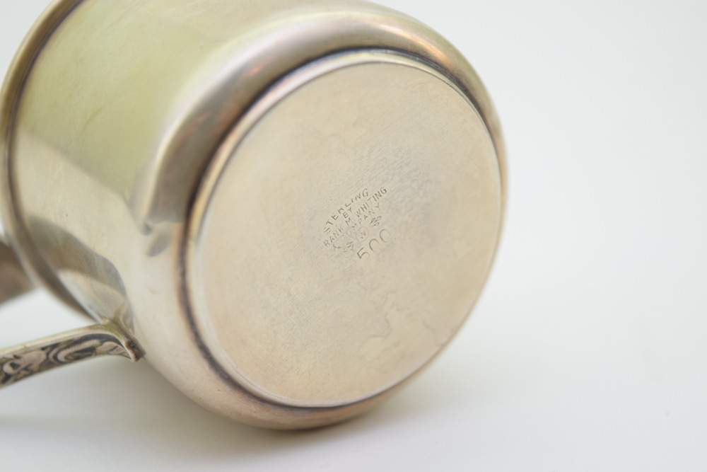 Frank M. Whiting Co. Sterling Baby Cup