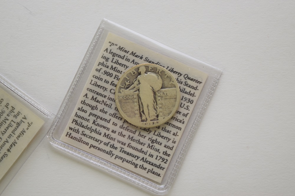 Trio of Standing Liberty Quarters