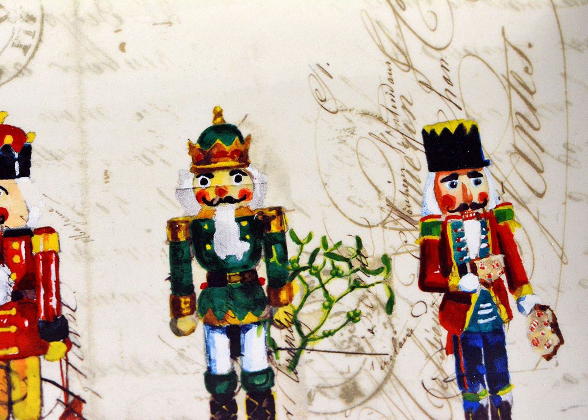 Williams-Sonoma and Crate&Barrel Christmas Setting for Six