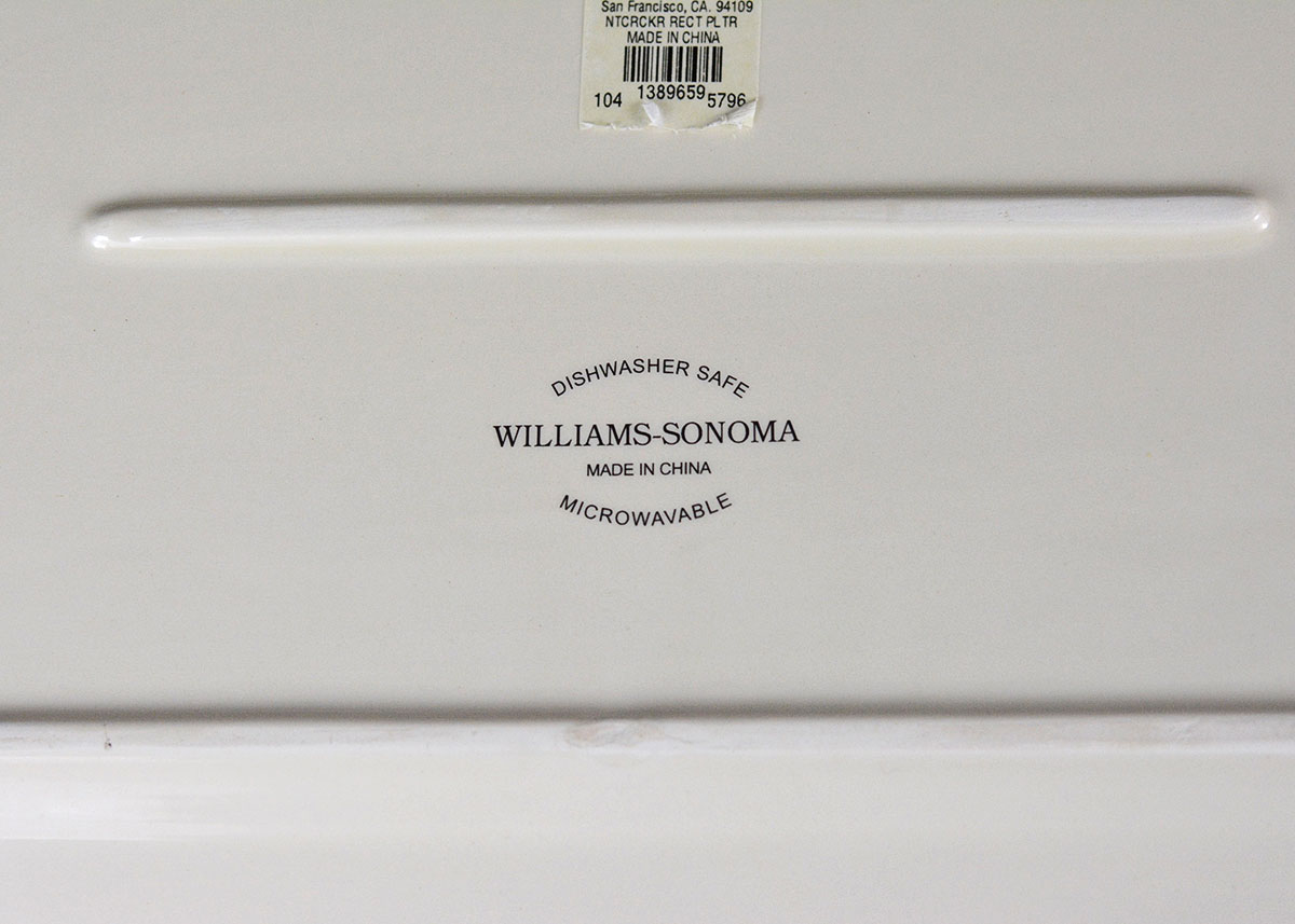 Williams-Sonoma and Crate&Barrel Christmas Setting for Six