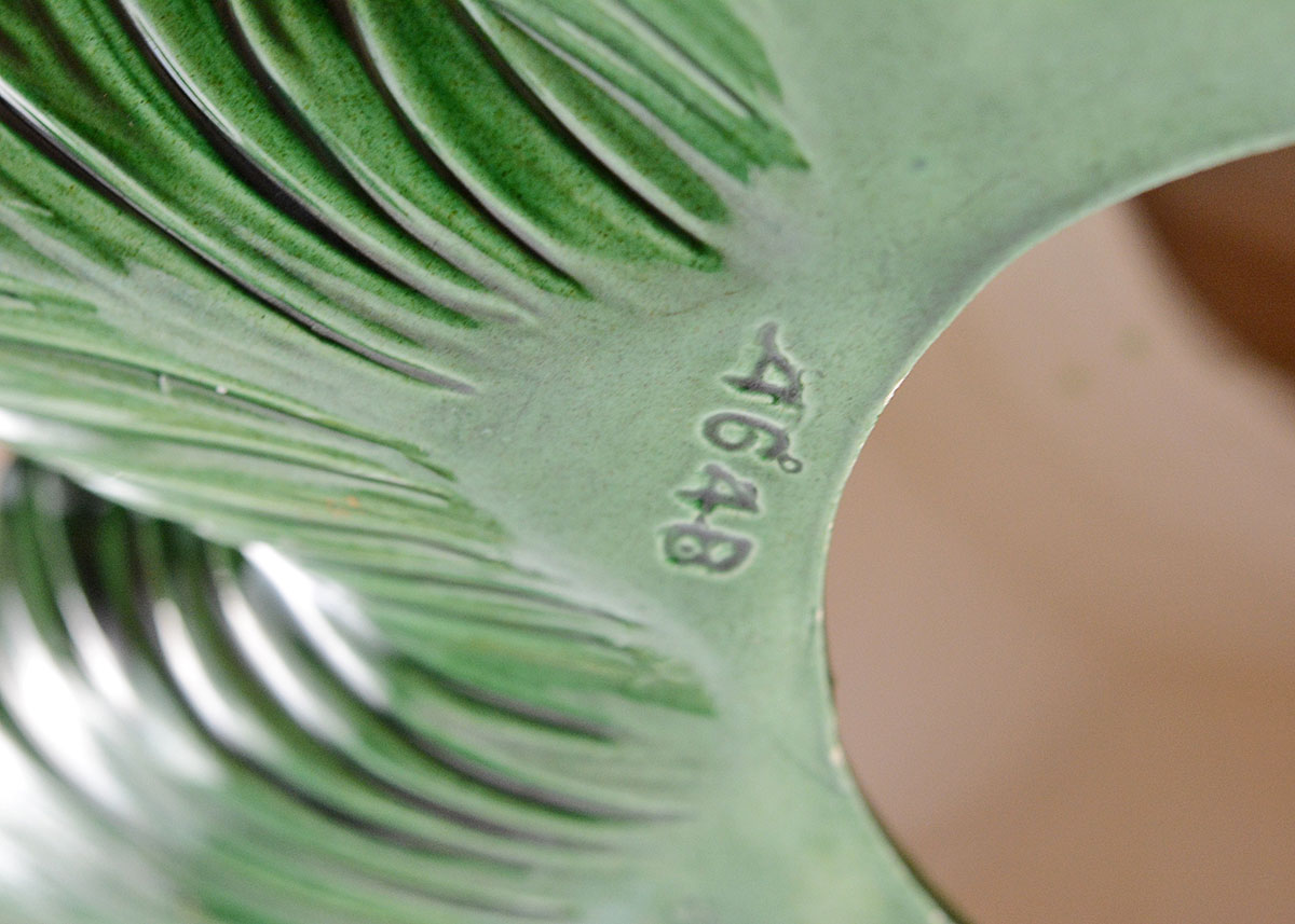 Vintage Atlantic Ceramic Mold Light-Up Christmas Tree